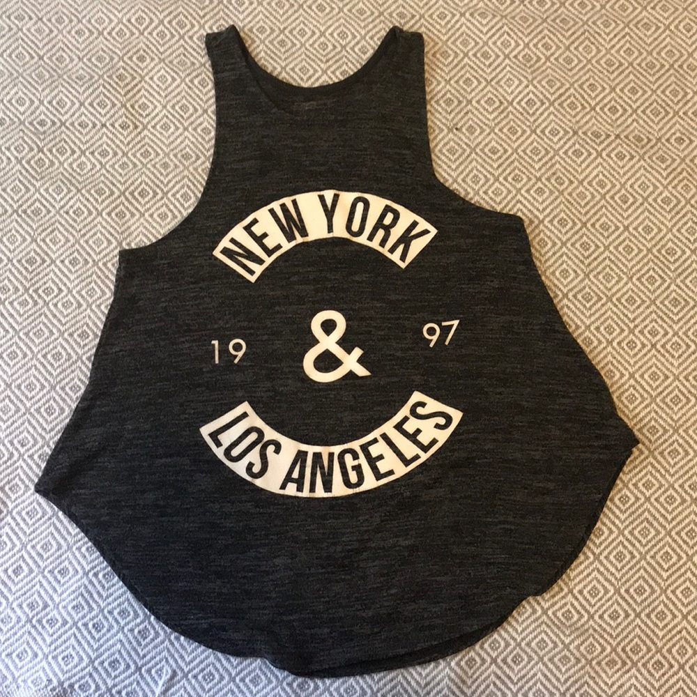 LIKE NEW New York and L.A. tank top